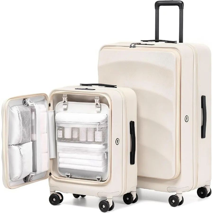 Expandable Hard Shell Luggage Set - Наборы расширяемых чемоданов с верхним открытием,