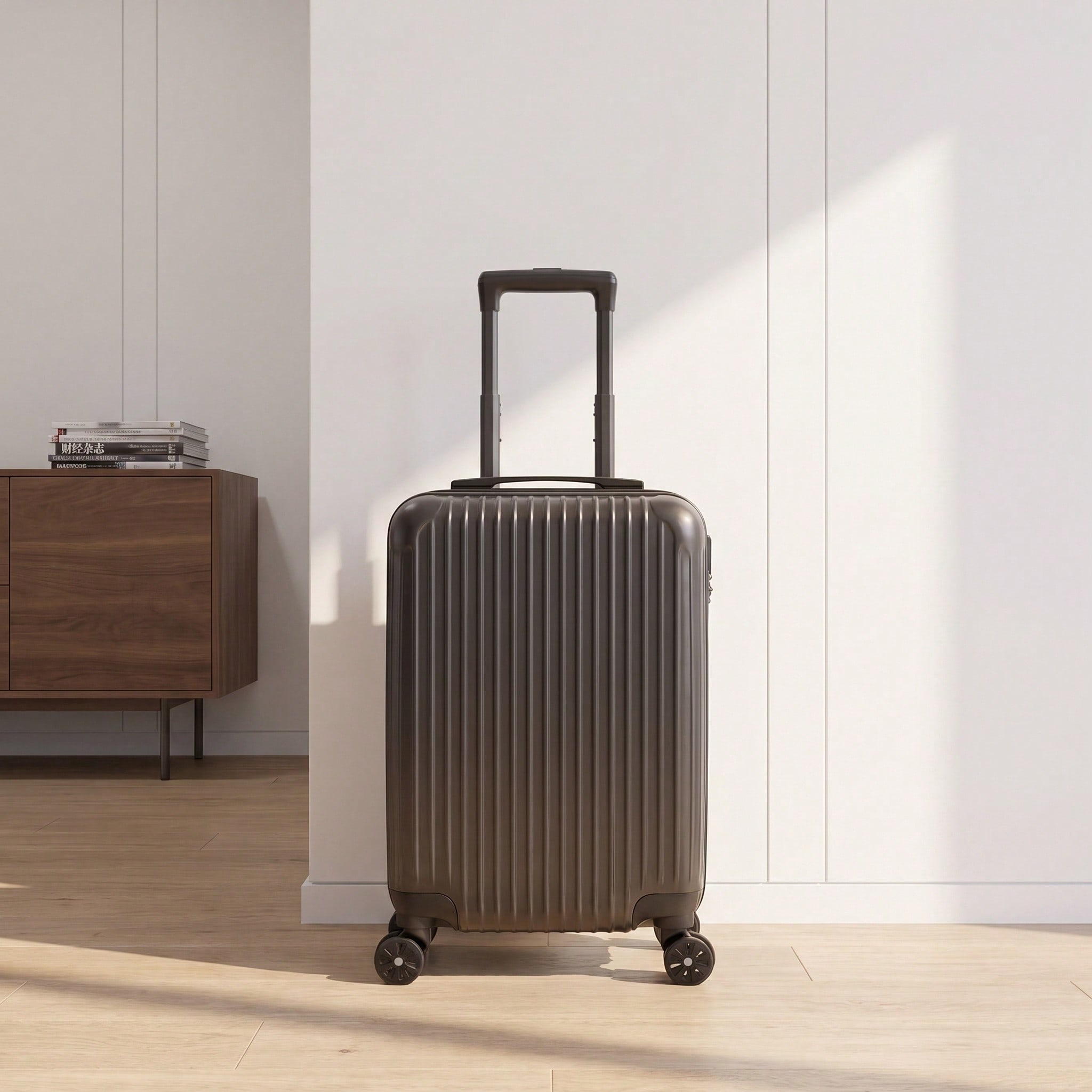 Cabin Size Lightweight Travel Trolley - 20-дюймовый чемодан из ABS-пластика с жестким