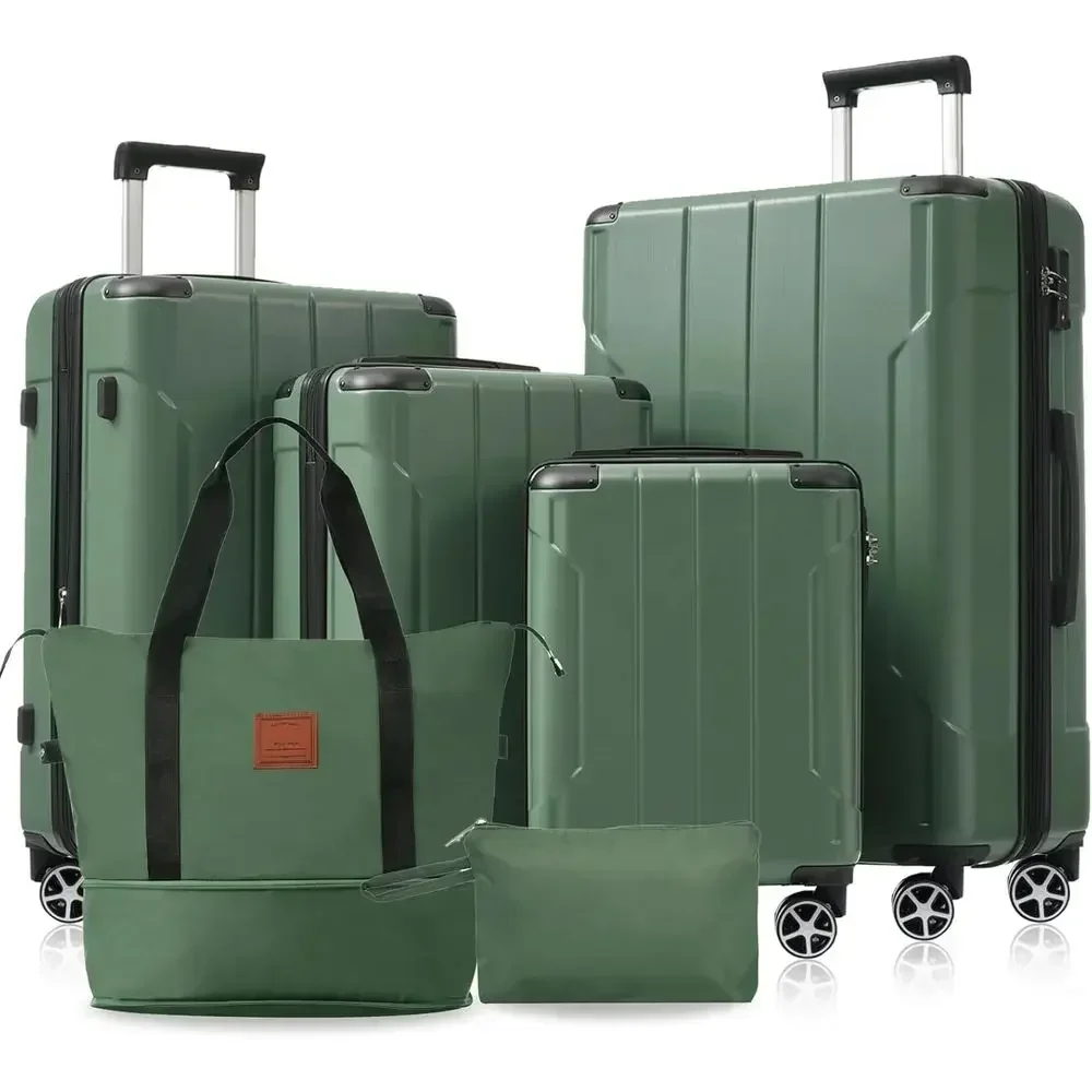 Expandable Hard Shell Luggage Set - Набор из 6 расширяемых чемоданов с