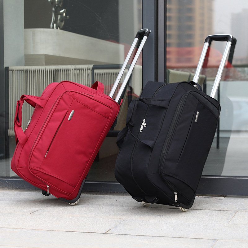 Foldable Rolling Luggage Bag - Дорожные сумки для багажа, Оксфорд, водонепроницаемый