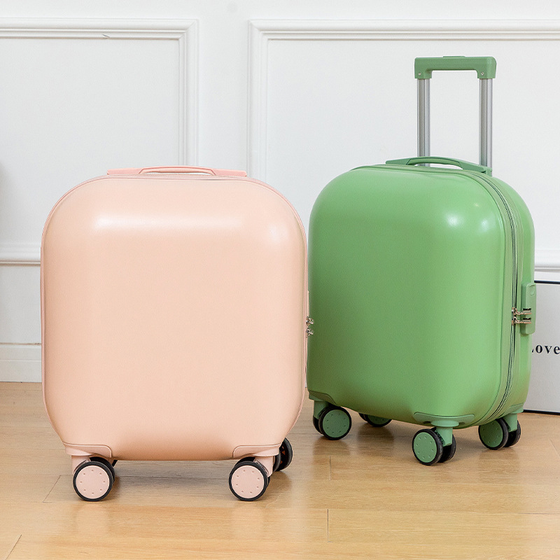 Cabin Size Lightweight Travel Trolley - Популярный 20-дюймовый чемодан конфетных цветов, легкий,