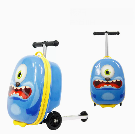 Kids Ride On Suitcase Scooter - Детский чемодан для скутера, чемодан для