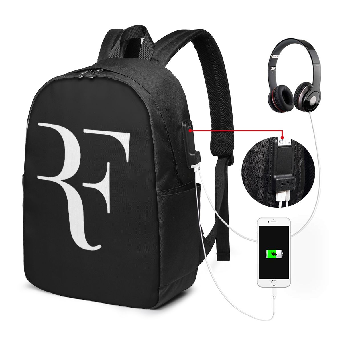 Travel Bags - Рюкзак Roger Federer, дорожная сумка для