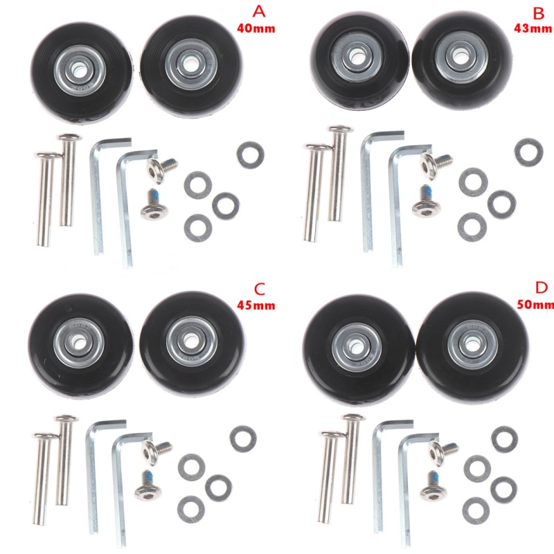 Silent Replacement Luggage Wheels - Набор запасных частей для чемоданов с