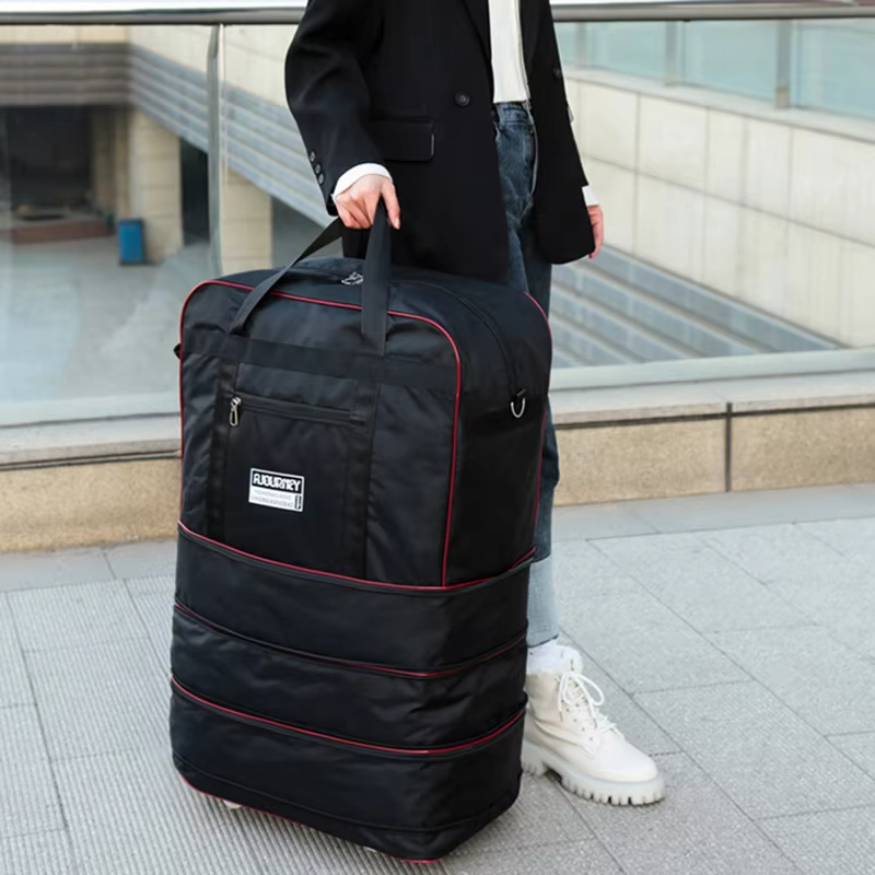 Foldable Rolling Luggage Bag - Складная универсальная дорожная сумка на колесиках