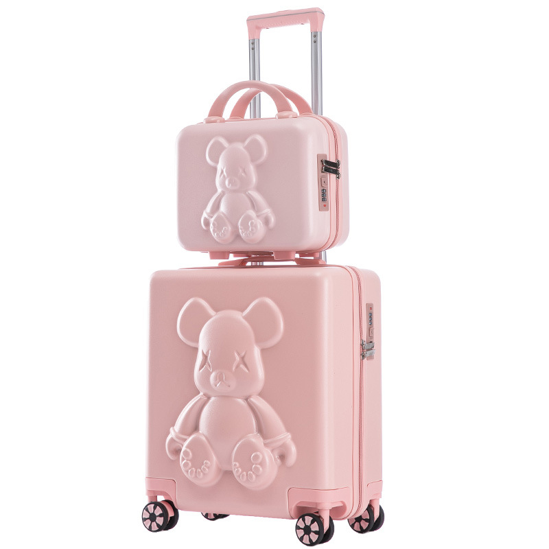 Spinner Wheel Rolling Suitcase 20 Inch - Универсальная дорожная тележка на колесиках для