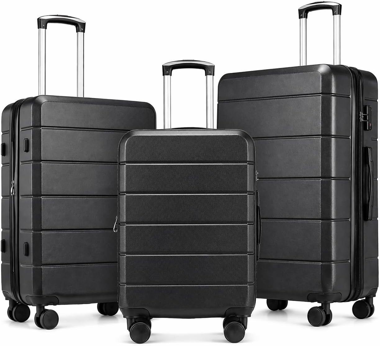 Expandable Hard Shell Luggage Set - Набор расширяемых чемоданов YOETEY с жестким