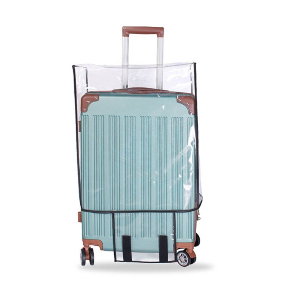 Прозрачный чехол для багажа из – обзор и цена Luggage Protective Cover Transparent