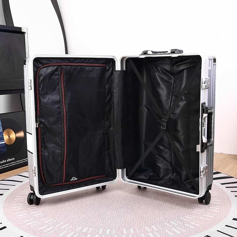 Алюминиевый чемодан для деловы – обзор и цена Aluminum Frame Carry On Luggage