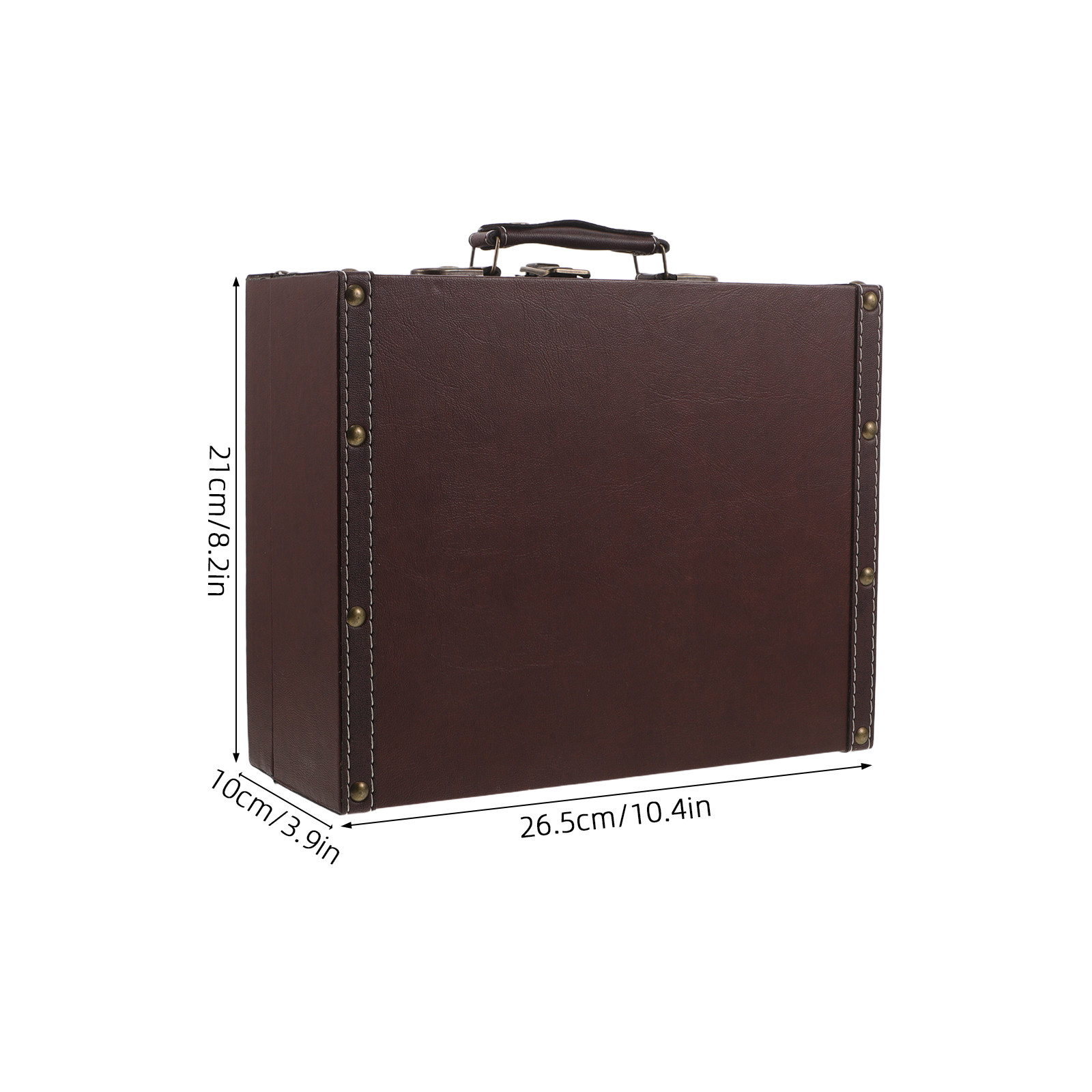 Деревянный ретро-ящик для хран – обзор и цена Retro Vintage Trunk Suitcase