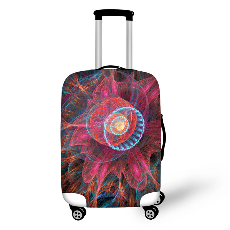 Абстрактный дизайн, защитный ч – обзор и цена Waterproof Suitcase Cover Protector