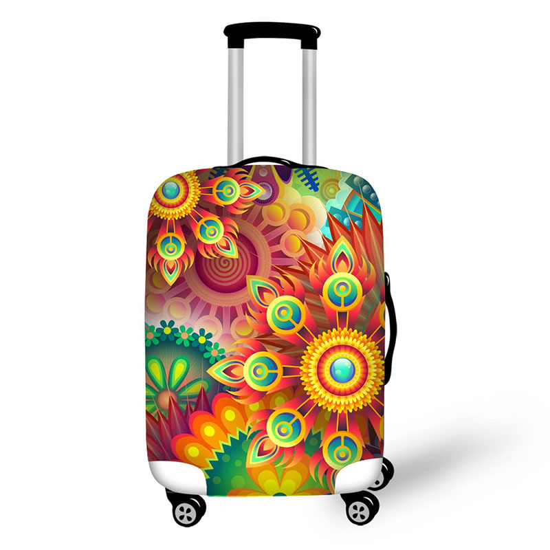 Абстрактный дизайн, защитный ч – обзор и цена Waterproof Suitcase Cover Protector