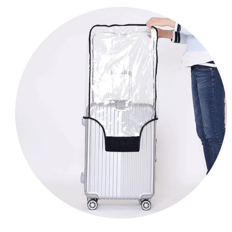 Водонепроницаемый пылезащитный – обзор и цена Luggage Protective Cover Transparent
