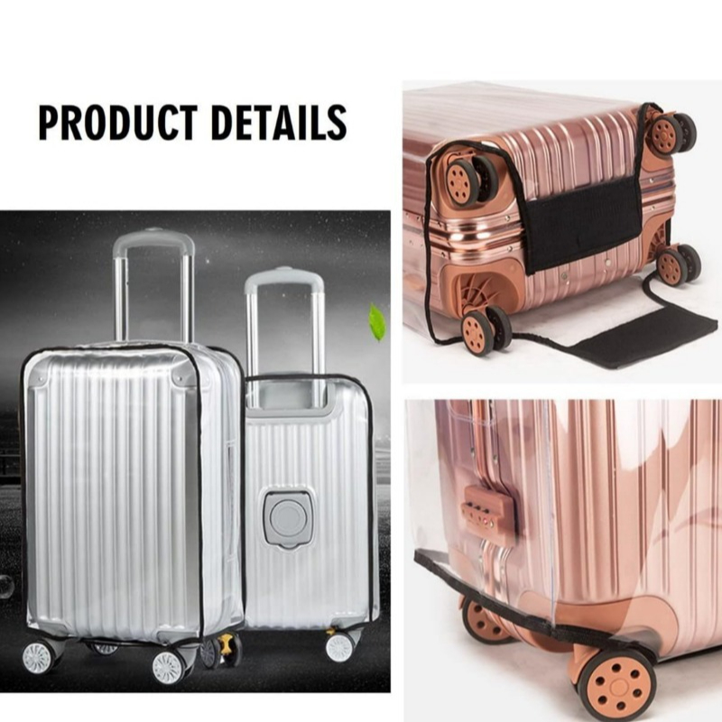 Водонепроницаемый пылезащитный – обзор и цена Luggage Protective Cover Transparent