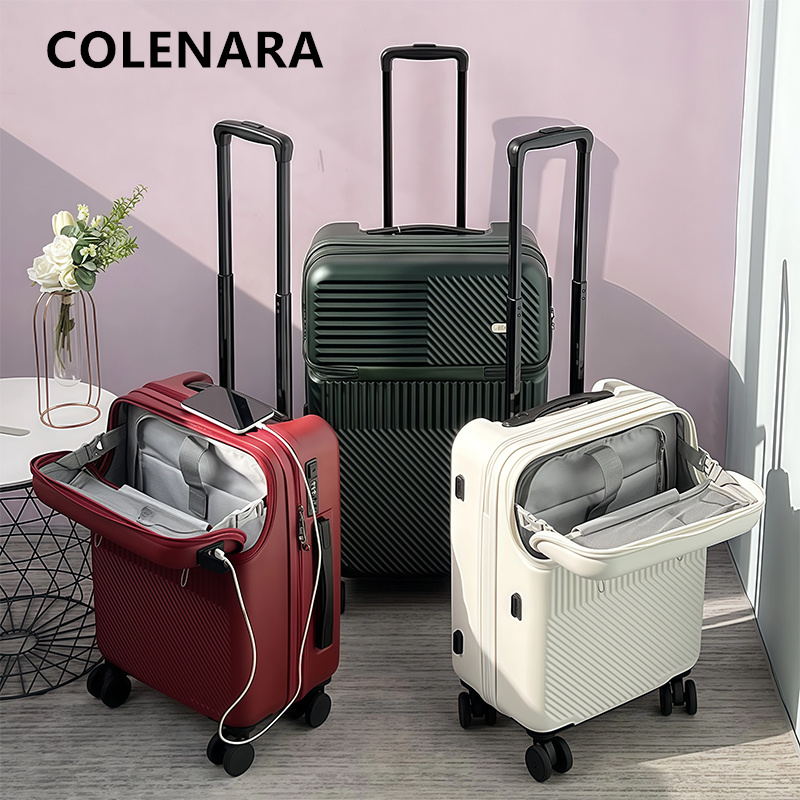 Чемодан COLENARA с передним от – обзор и цена Front Opening Laptop Luggage 24 Inch