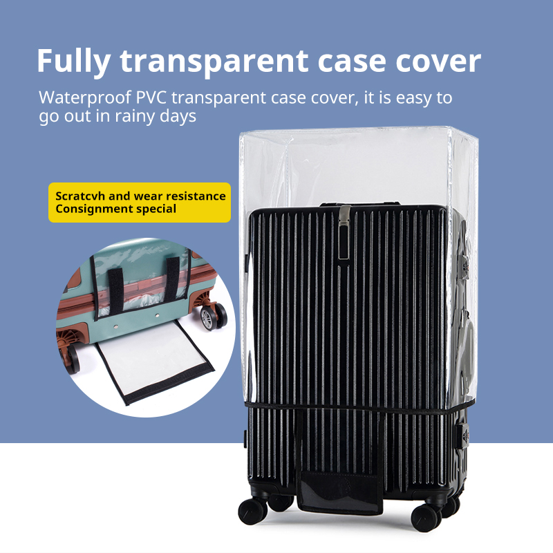 Полностью прозрачный защитный  – обзор и цена Luggage Protective Cover Transparent