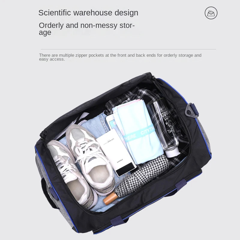 Большая вместительная дорожная – обзор и цена Foldable Rolling Luggage Bag