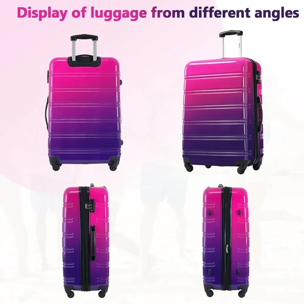 Набор из трех жестких чемодано – обзор и цена Expandable Hard Shell Luggage Set