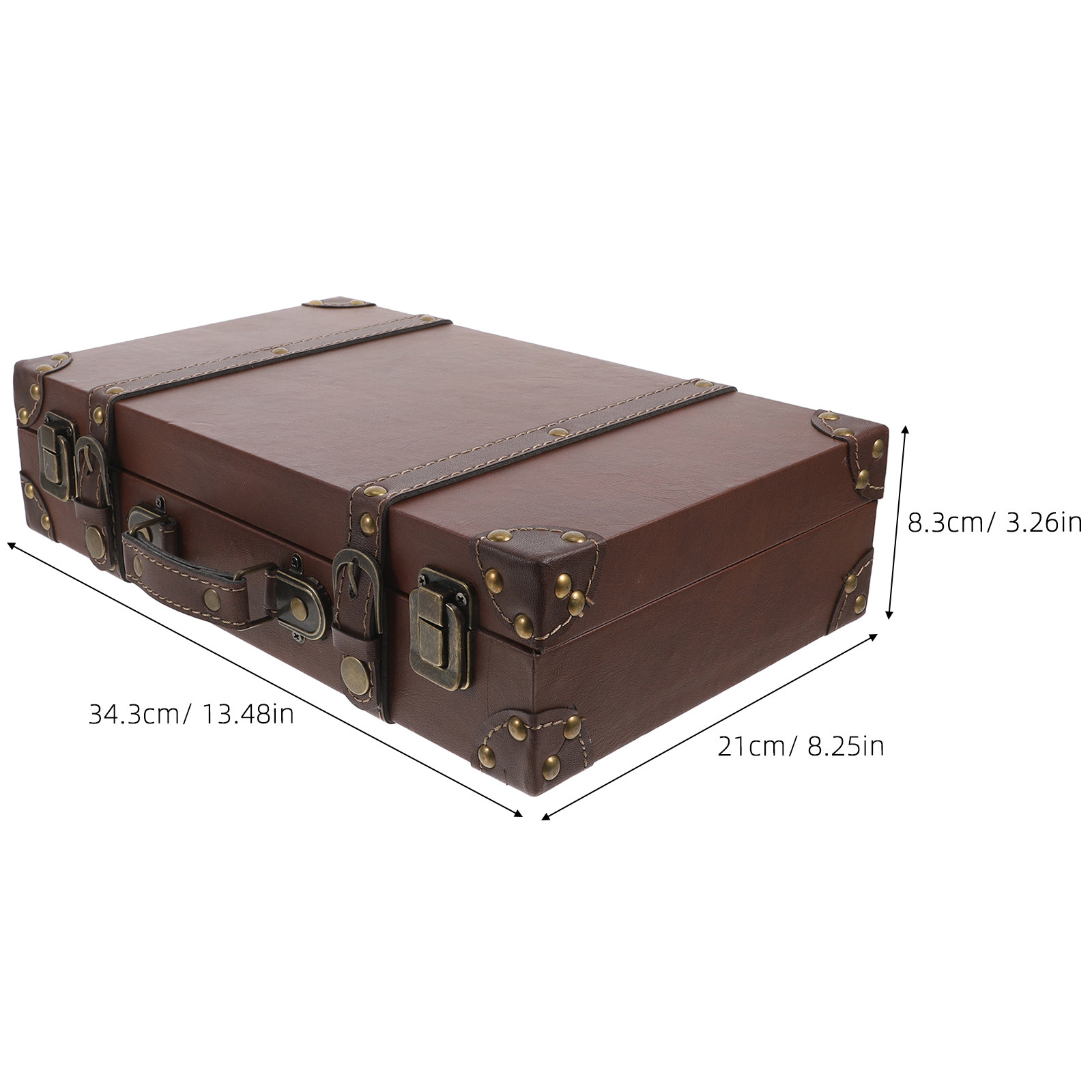 Винтажный чемодан-витрина в бр – обзор и цена Retro Vintage Trunk Suitcase