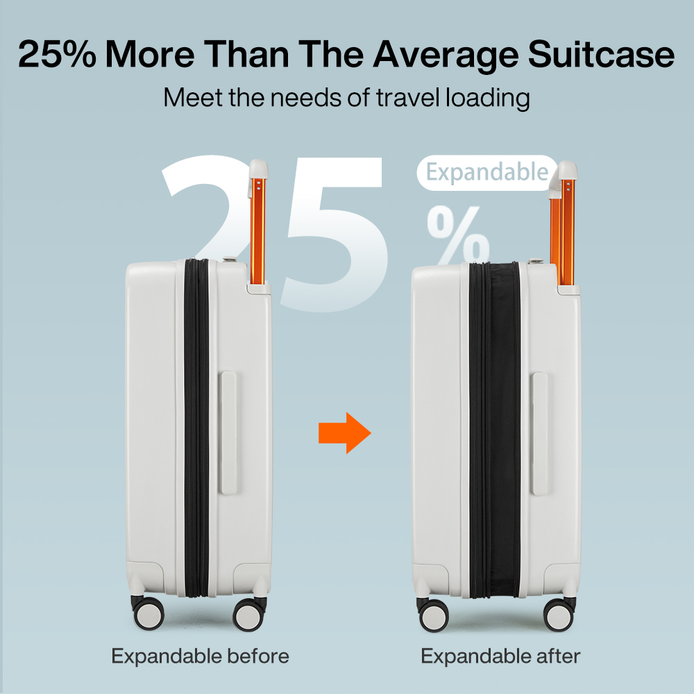 Расширяемая ручная кладь Mixi, – обзор и цена Foldable Rolling Luggage Bag
