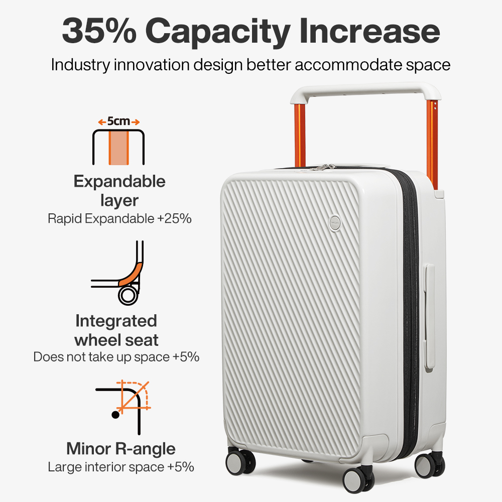 Расширяемая ручная кладь Mixi, – обзор и цена Foldable Rolling Luggage Bag