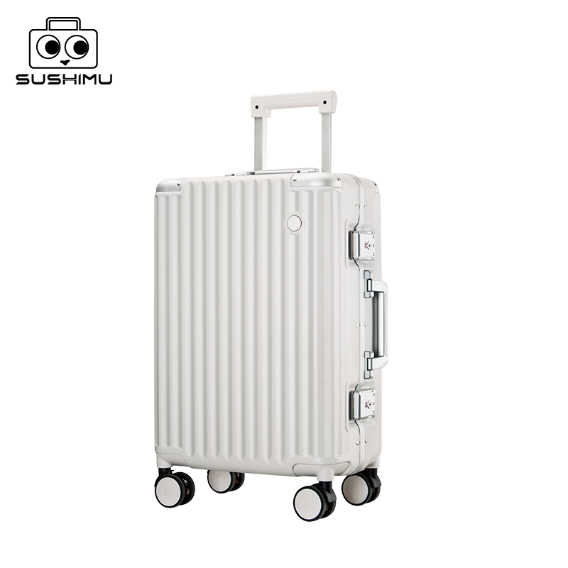 Чемодан sushimu для мужчин и ж – обзор и цена Aluminum Frame Carry On Luggage