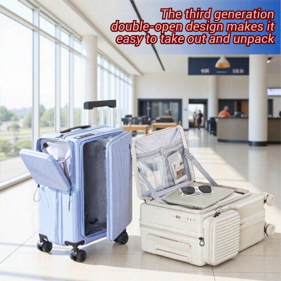 Абсолютно новый 20-дюймовый че – обзор и цена Spinner Wheel Rolling Suitcase 20 Inch