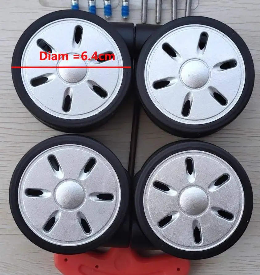 Подходит для замены колес чемо – обзор и цена Silent Replacement Luggage Wheels