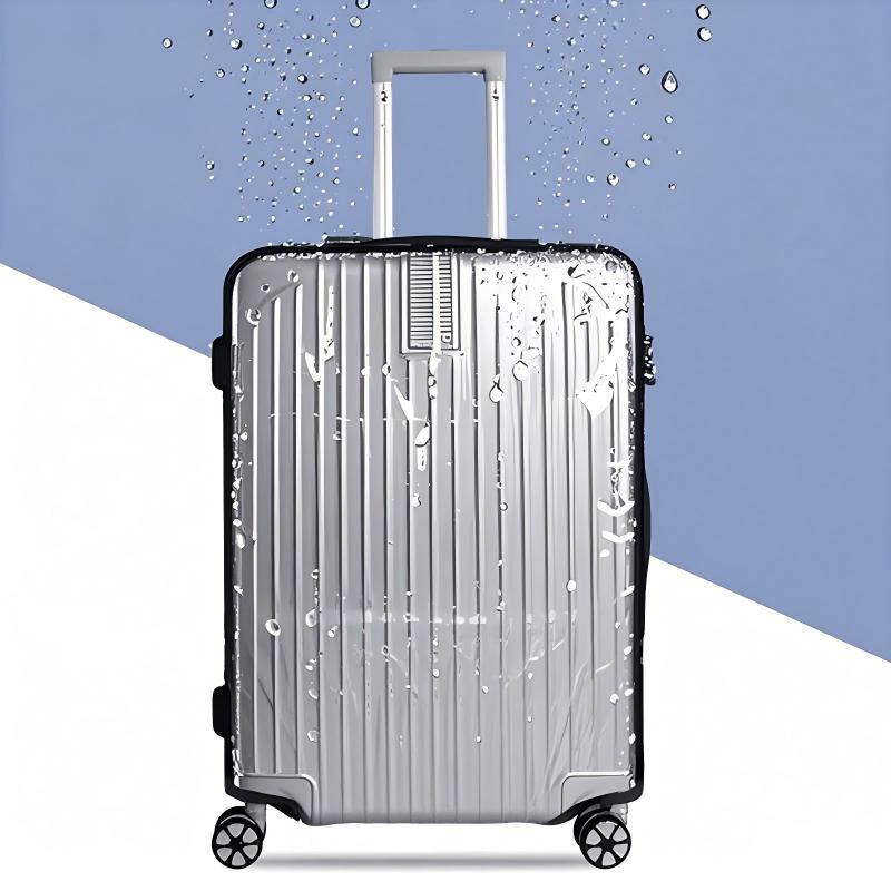 Прозрачный чехол для чемодана  – обзор и цена Waterproof Suitcase Cover Protector
