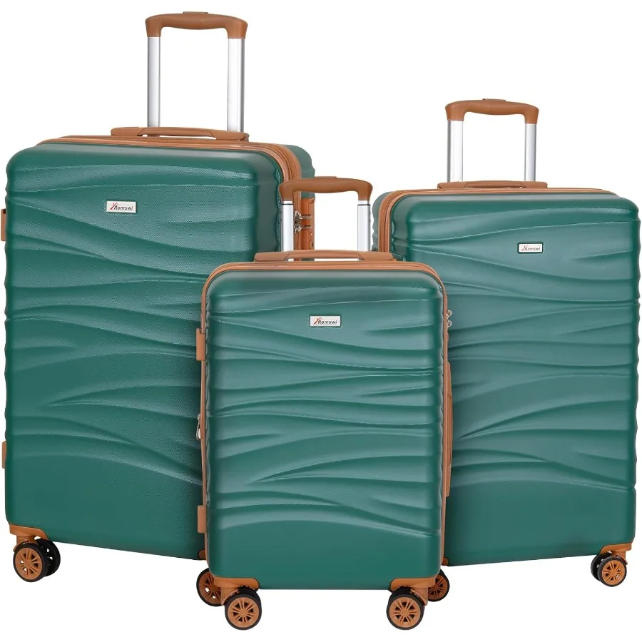 Набор из 3 чемоданов с жестким – обзор и цена Expandable Hard Shell Luggage Set