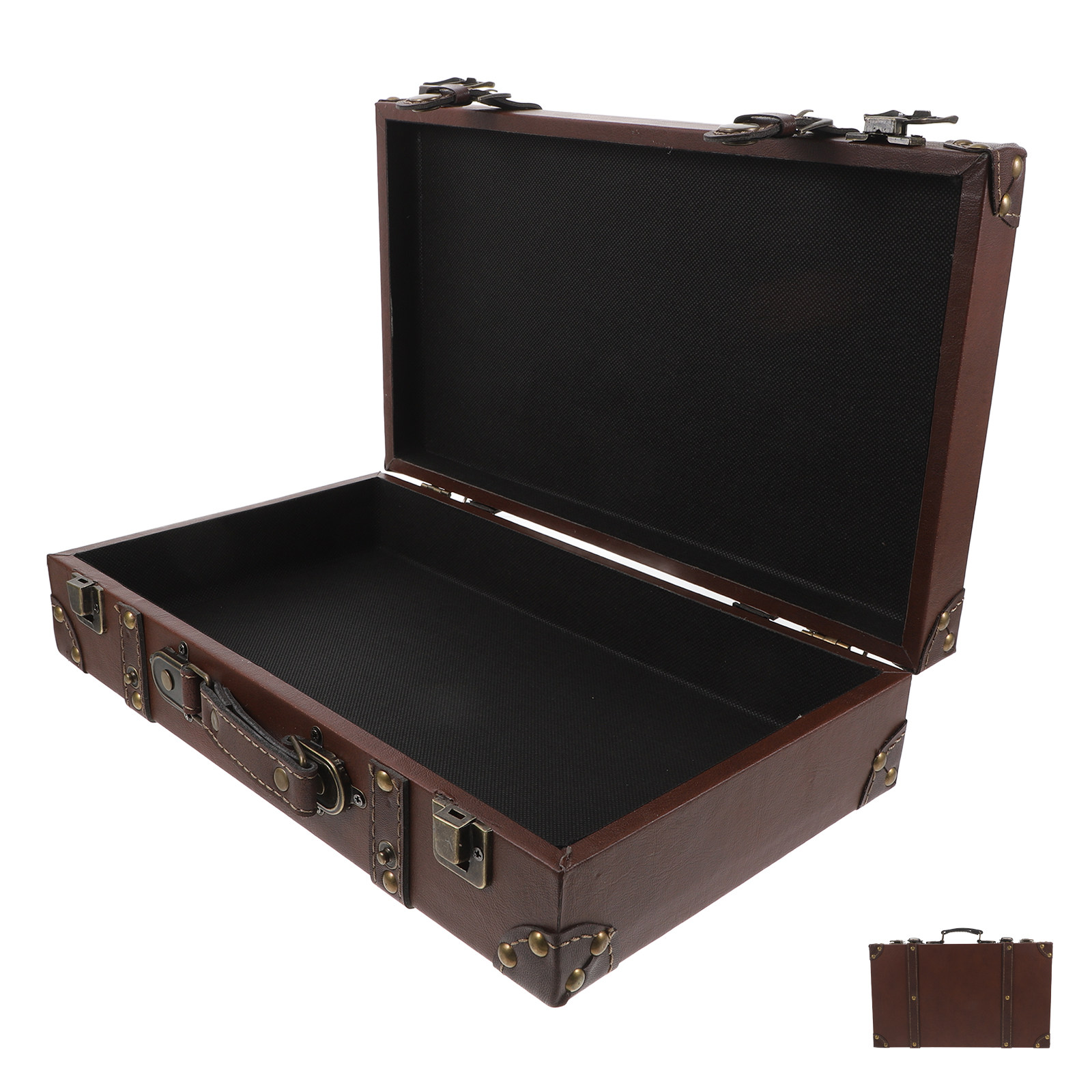 Британский винтажный чемодан-с – обзор и цена Retro Vintage Trunk Suitcase