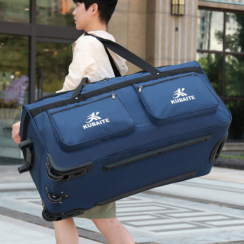Сверхбольшая дорожная сумка на – обзор и цена Foldable Rolling Luggage Bag